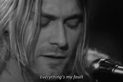 Everything's my fault